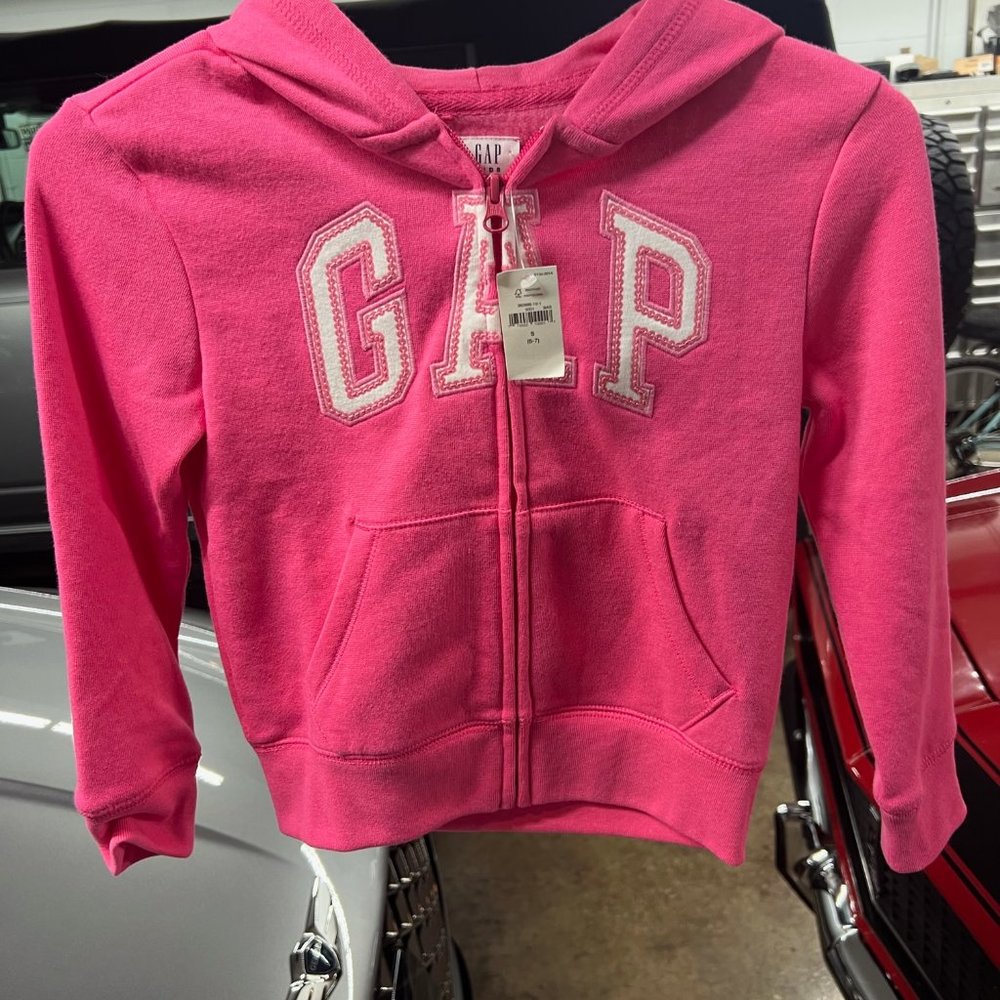 Girls GAP hoodie zippered sweatshirt Jacket